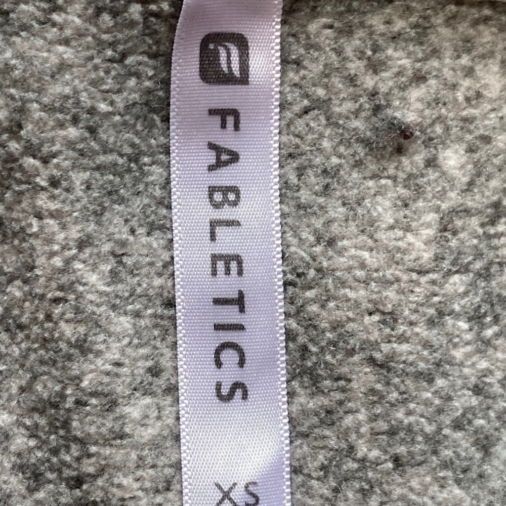 Fabletics snap sleeve ends 1/4 zip pullover Sz XS - image 8